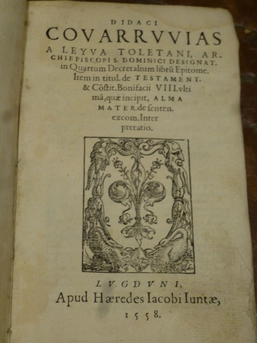 Giuridica - Cinquecentinedidaci Covarruvias a Leyva Toletani