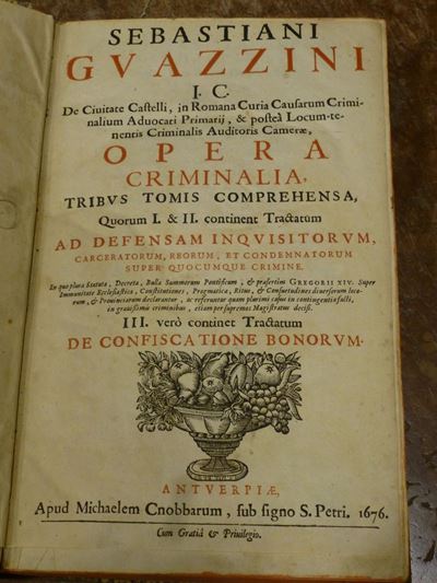 Giuridica - Seicentinesebastiano Guazzini