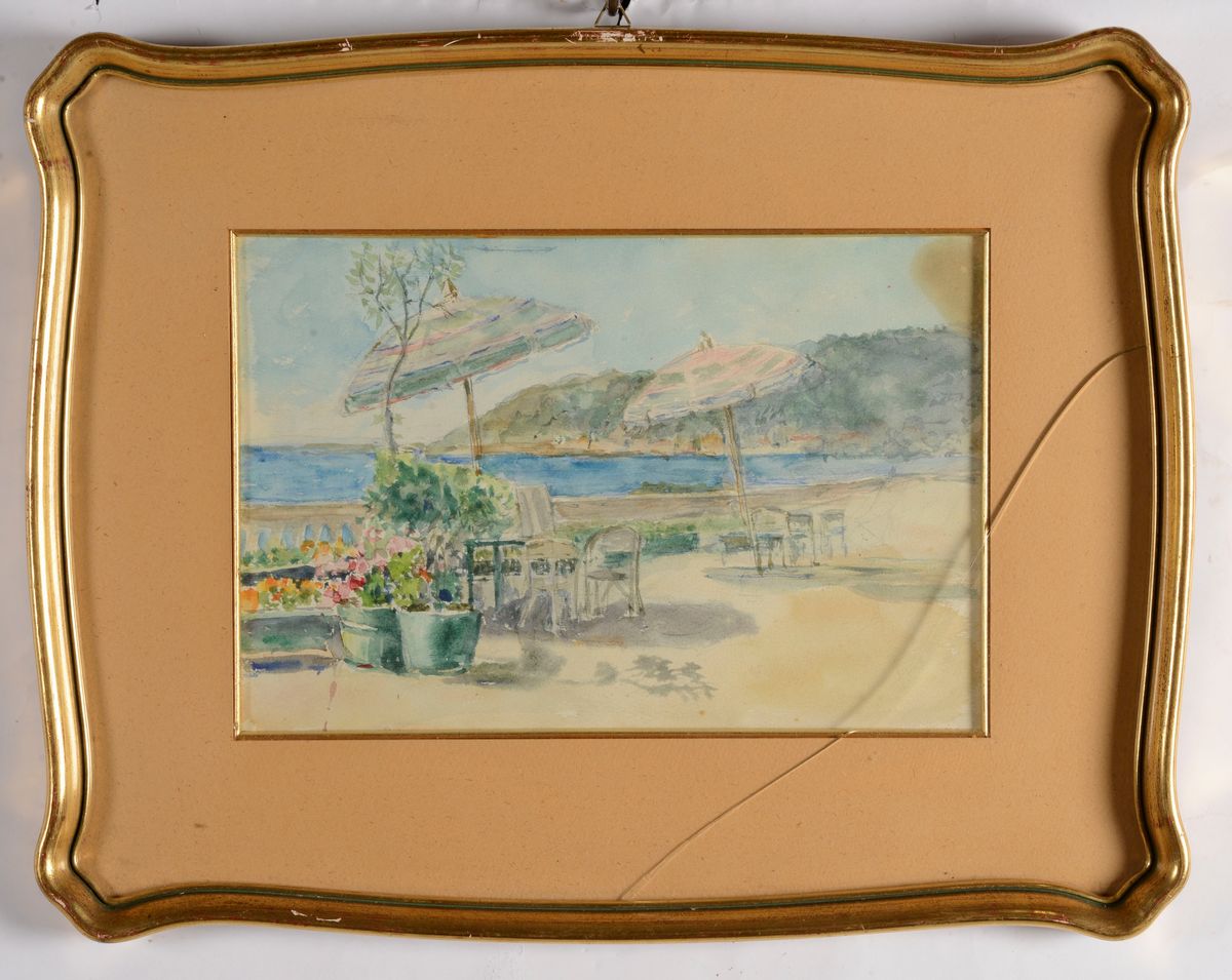 Linda Ferrario (1876-1957)coppia di Paesaggi