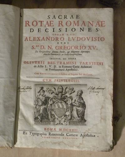 Giuridica - Seicentinealexandro Ludovisio, Oliverii Beltramini Tarvisini