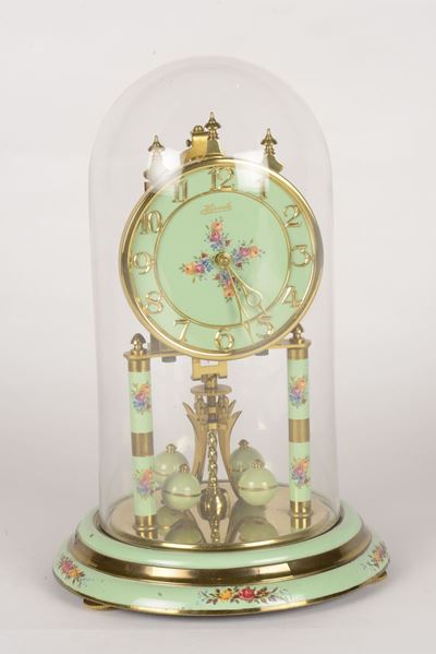 Orologio in Metallo Laccato, Germania XX Secolo