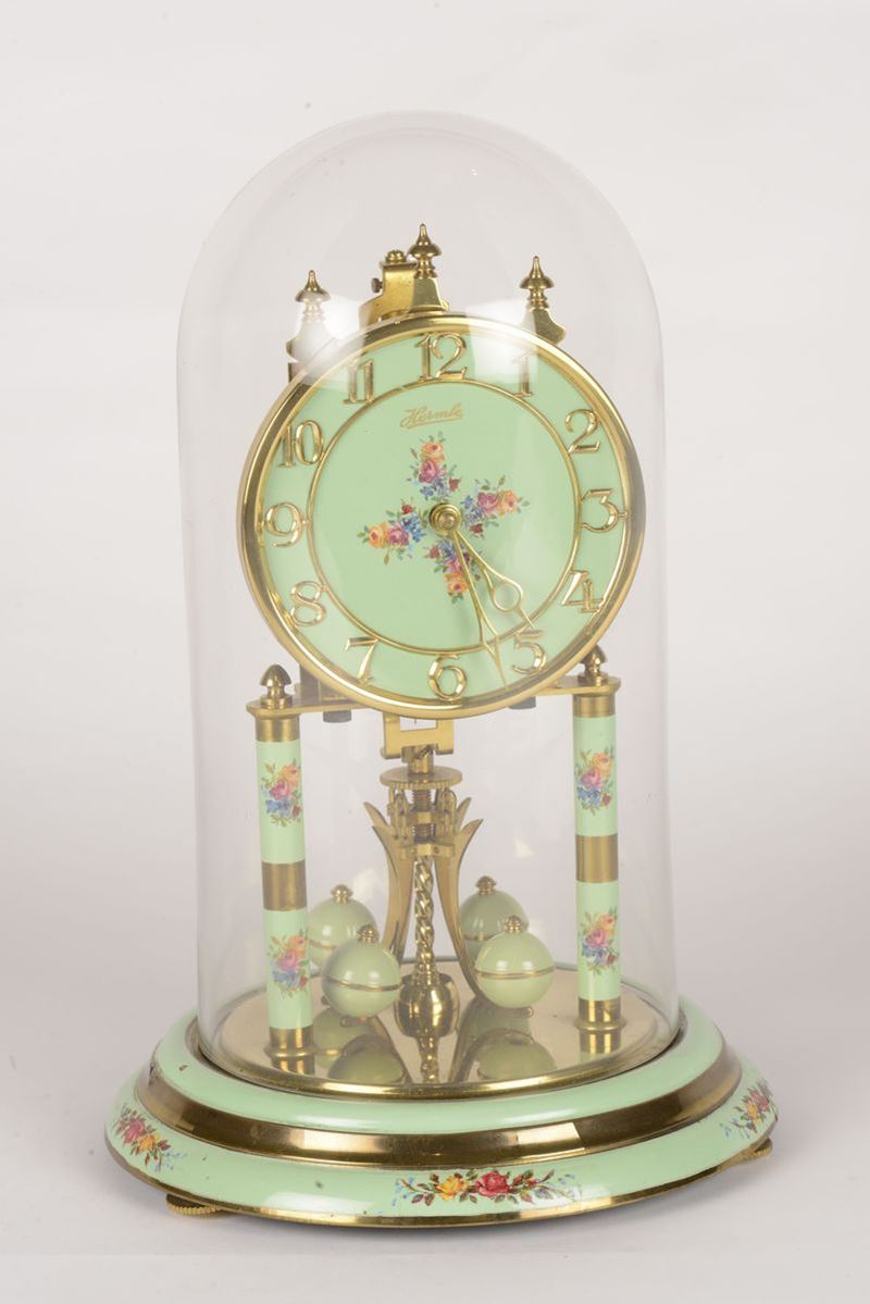 Orologio in metallo laccato, Germania XX secolo  - Asta Antiquariato e Dipinti Antichi - I - Cambi Casa d'Aste