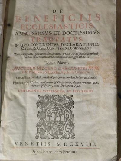 Giuridica - Seicentinenicolao Garcia Hispano