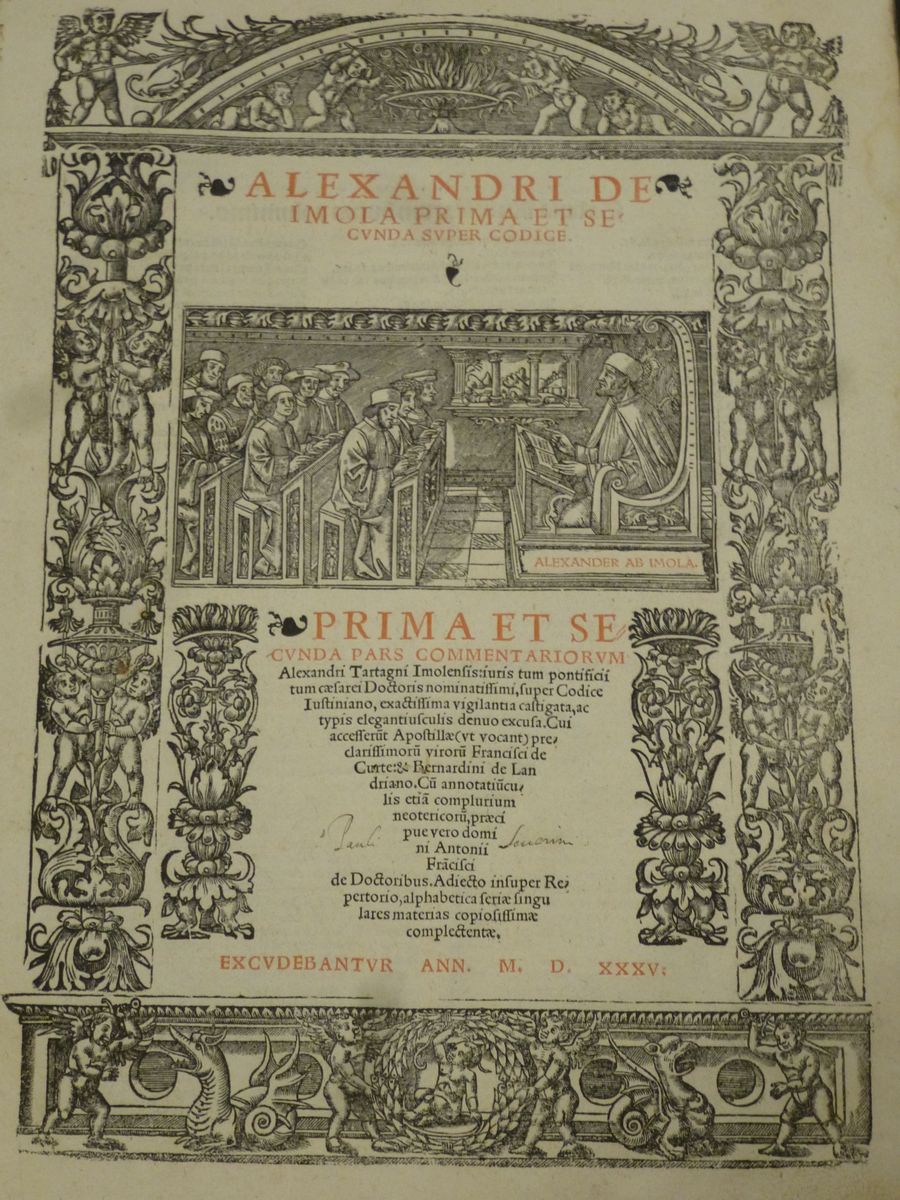 Giuridica - Cinquecentinealexandri da Imola