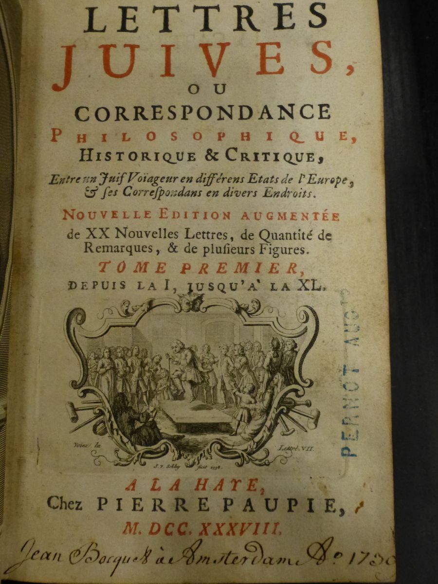 Bodoni- Opere Variejean Baptiste Boyers D'argens