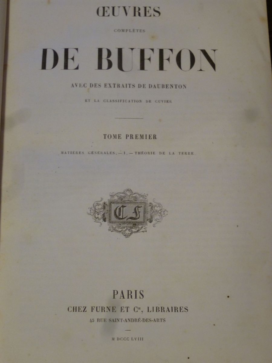 Scienze- Storia Naturalegeorges- Louis De Buffon