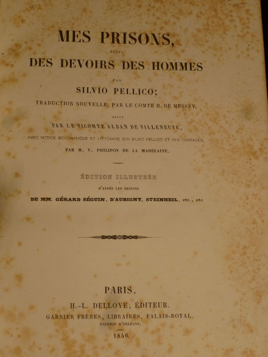 Varia Biblioteca- Letteraturasilvio Pellico
