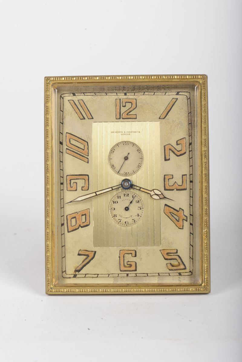 Piccolo orologio da tavola, Vacheron Costantin. Svizzera  - Asta Antiquariato e Dipinti Antichi - I - Cambi Casa d'Aste