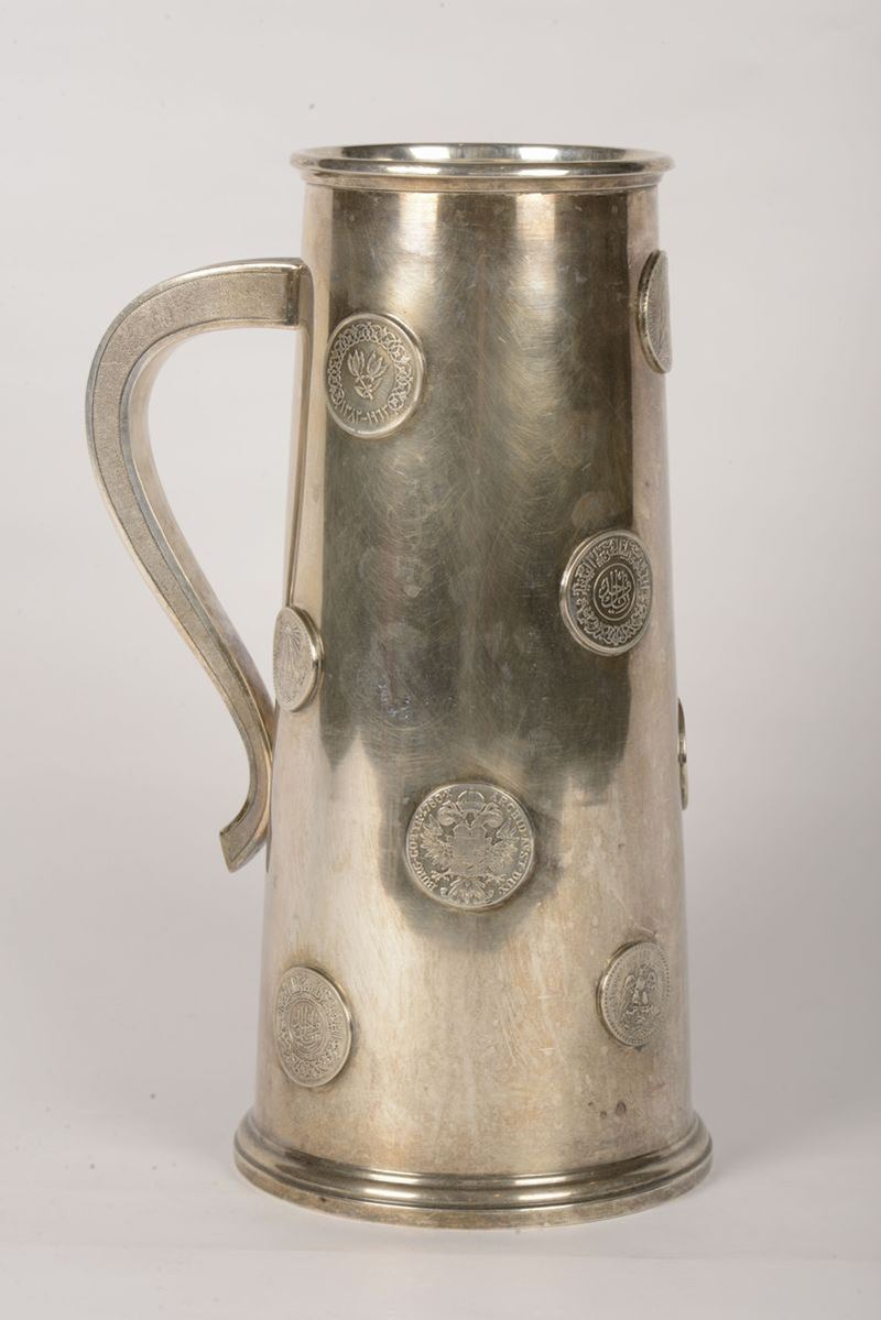 Grande boccale in argento, Masenza 1960 circa  - Auction Antique and Old Masters - I - Cambi Casa d'Aste