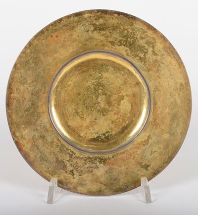 Patena in Argento Dorato, Torretta 1704