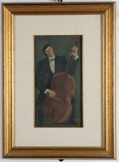 Libero Verzetti (1906-1989)suonatore di Violino