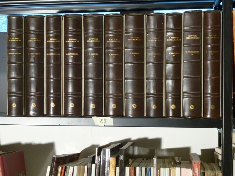 Collana- Pittori Bergamaschi Autori vari  - Asta Manoscritti e Libri Antichi e Rari - Cambi Casa d'Aste