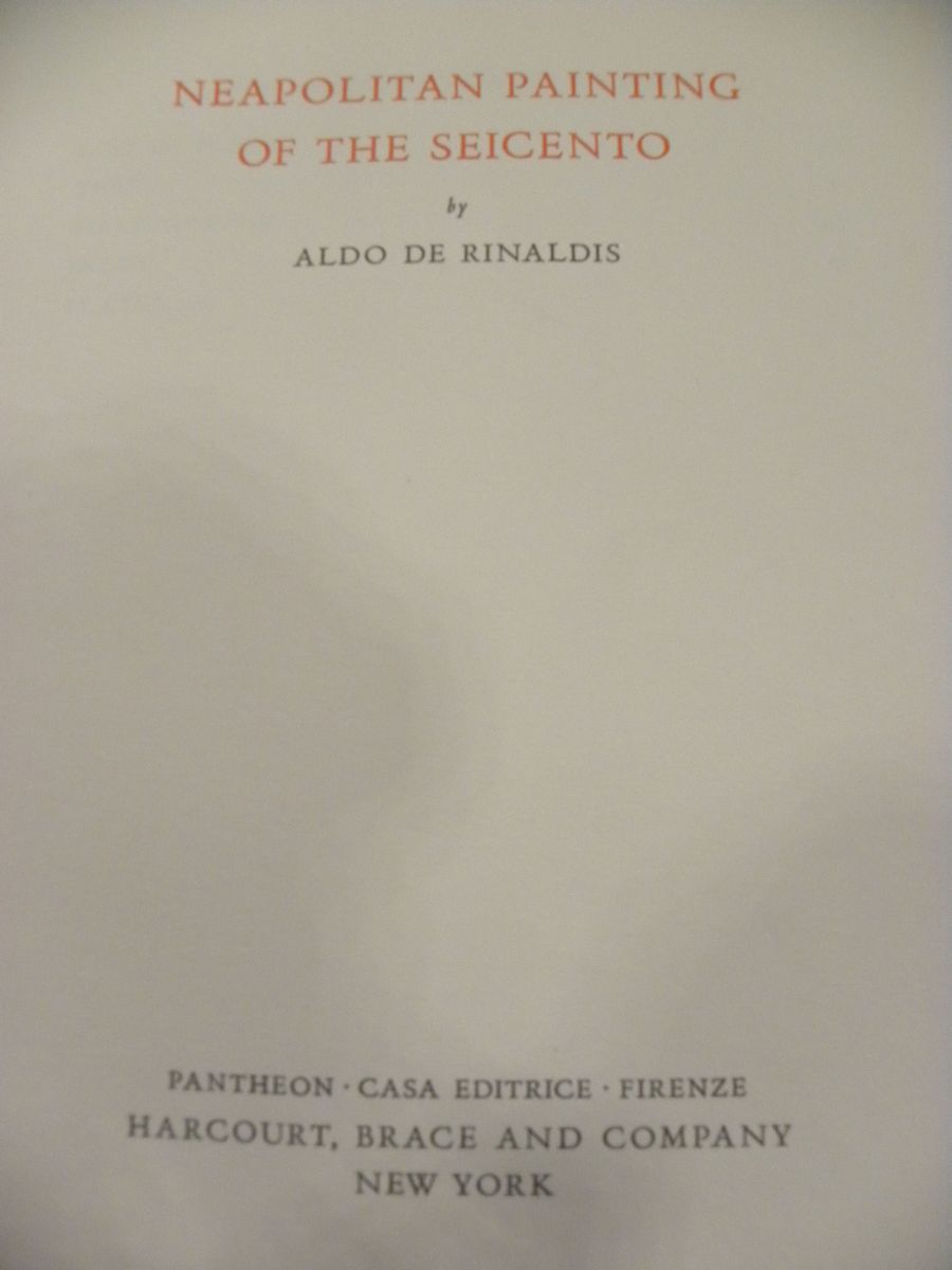 Storia Dell'arte- Arte Napoletanaautori Vari