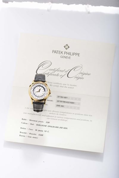 Patek Philippe 5110 J World Time, Orologio da Polso