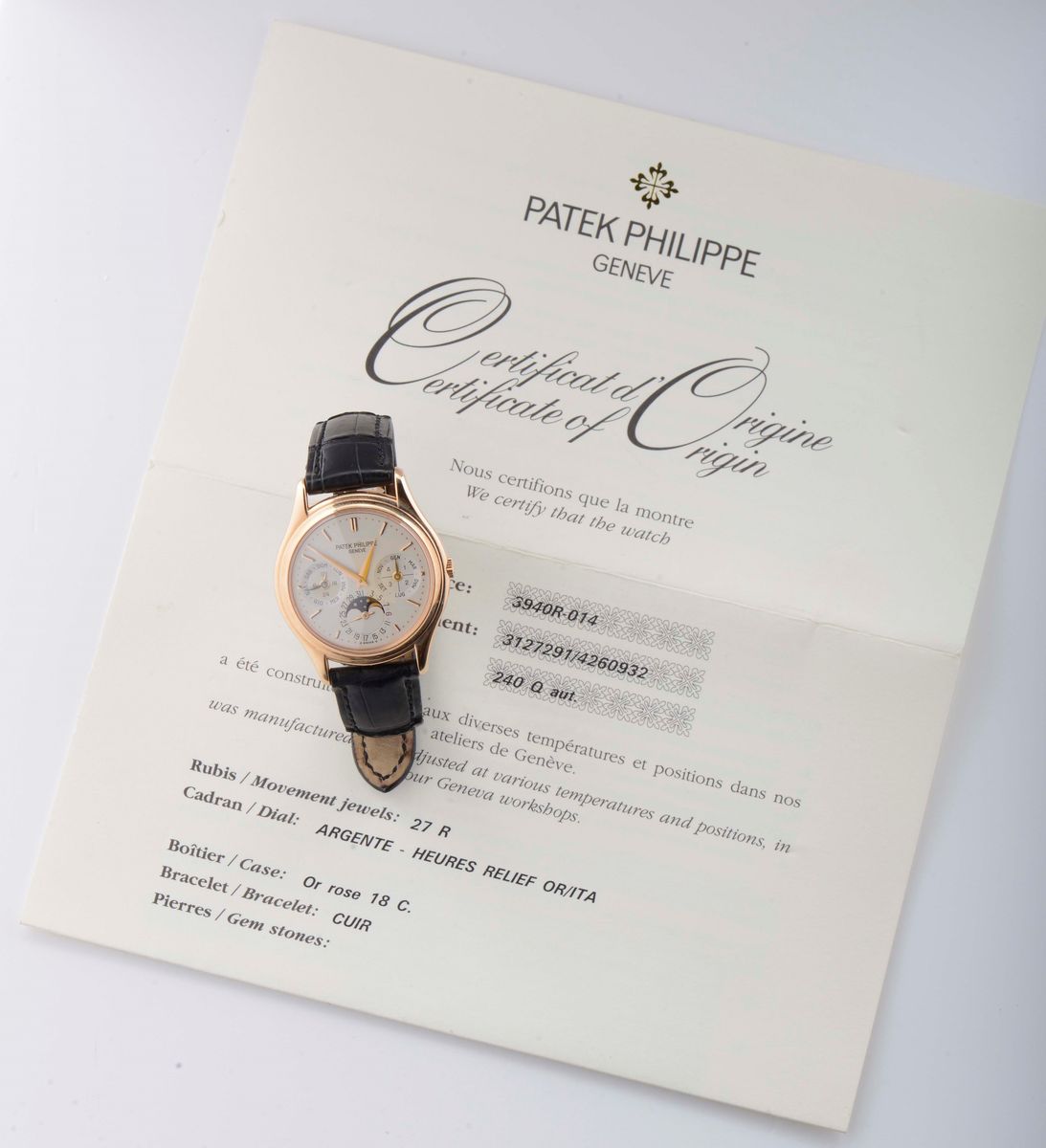 Patek Philippe, Orologio da Polso