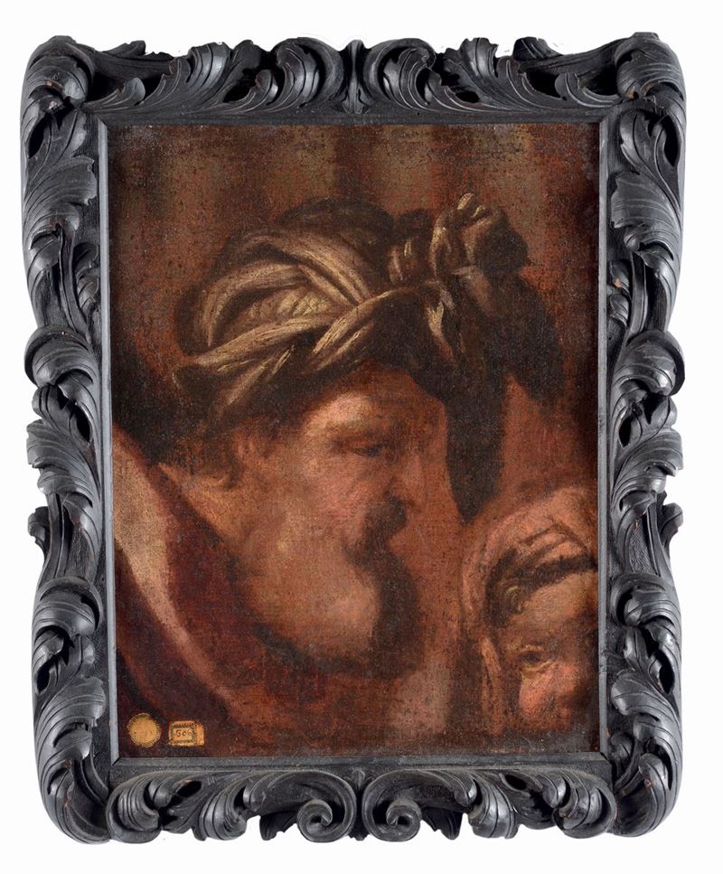 Scuola del XVIII secolo Testa di anziano  - Auction Antique and Old Masters - I - Cambi Casa d'Aste