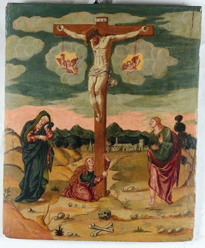 Scuola del XVI Secolocrocifissione