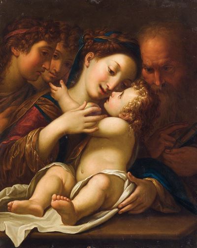 Scuola del XVIII Secolo, Copia da Procaccinimadonna con Bambino