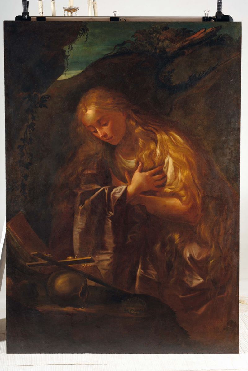 Scuola del XVIII secolo Maddalena penitente  - Asta Antiquariato - Cambi Casa d'Aste