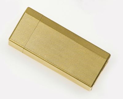 Cartier. Accendino Placcato Oro