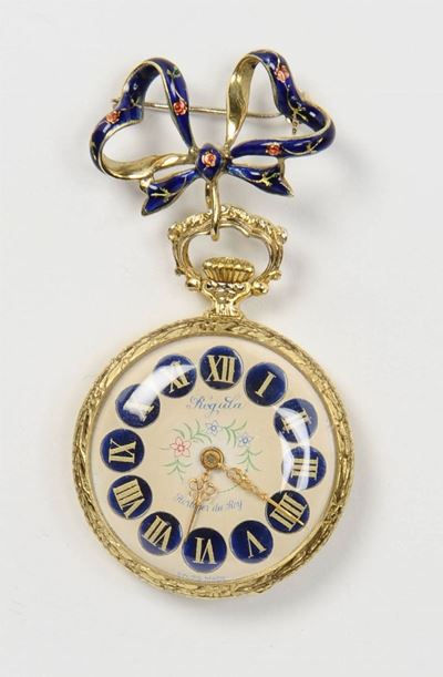Spilla Orologio