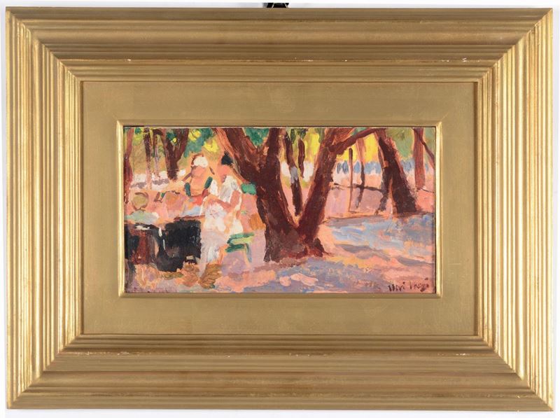 Ulvi Liegi (1859-1939) Barche all’Ardenza  - Auction Fine Art Selection - Cambi Casa d'Aste
