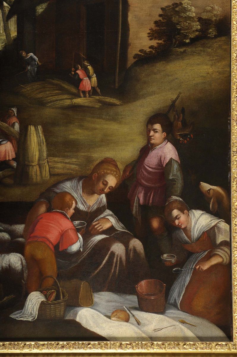Jacopo da Ponte Bassano (bassano del Grappa 1510/18-1592), Bottega Discena Pastorale