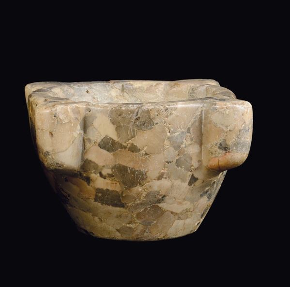 A marble mortar, 16th century