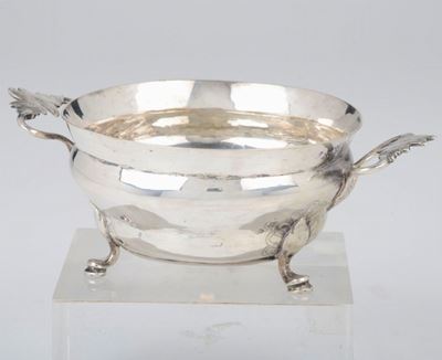 Coppa in Argento Sbalzato, Fuso e Cesellato, Copenaghen 1774