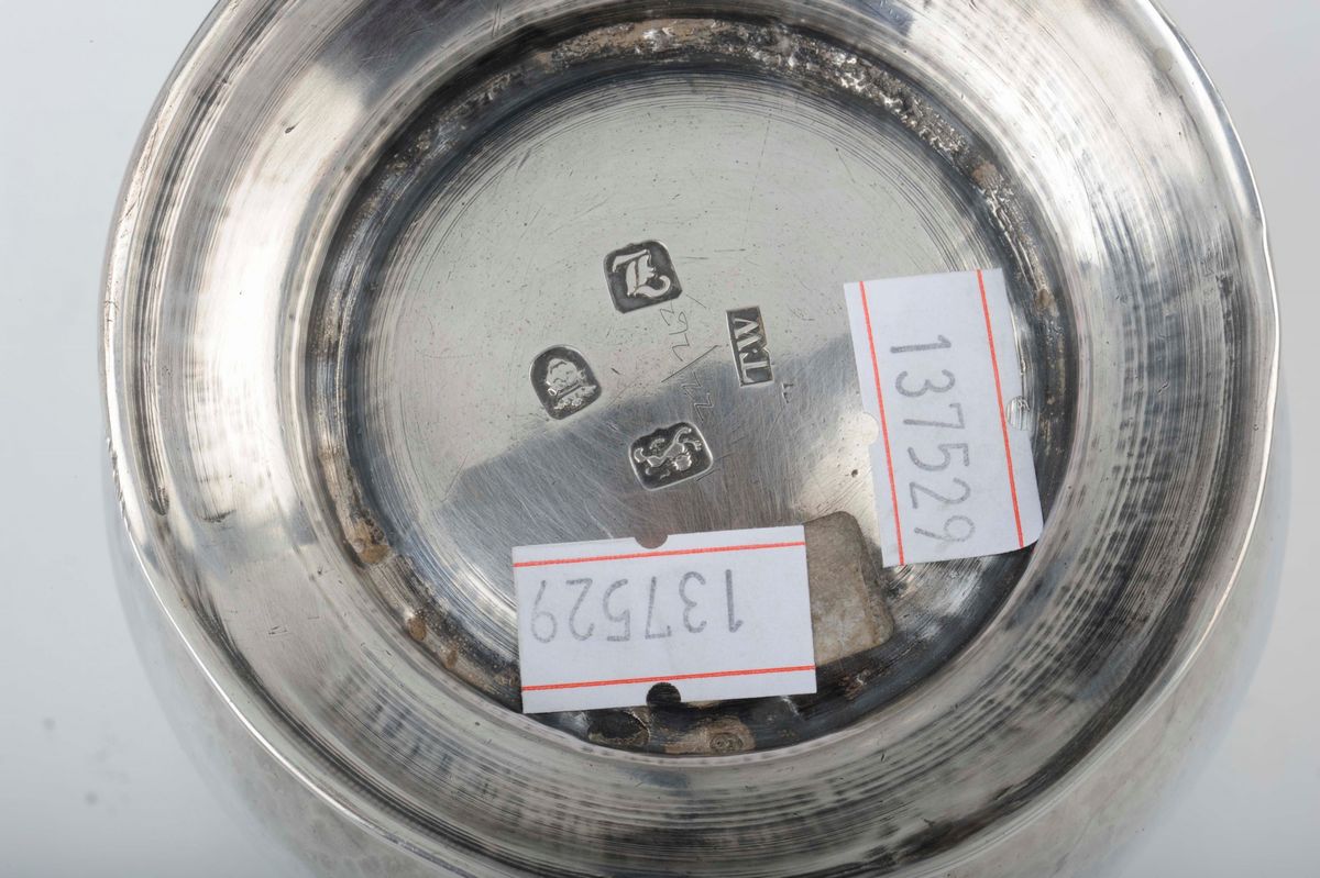 Boccale in Argento Fuso, Sbalzato e Cesellato, Londra 1846