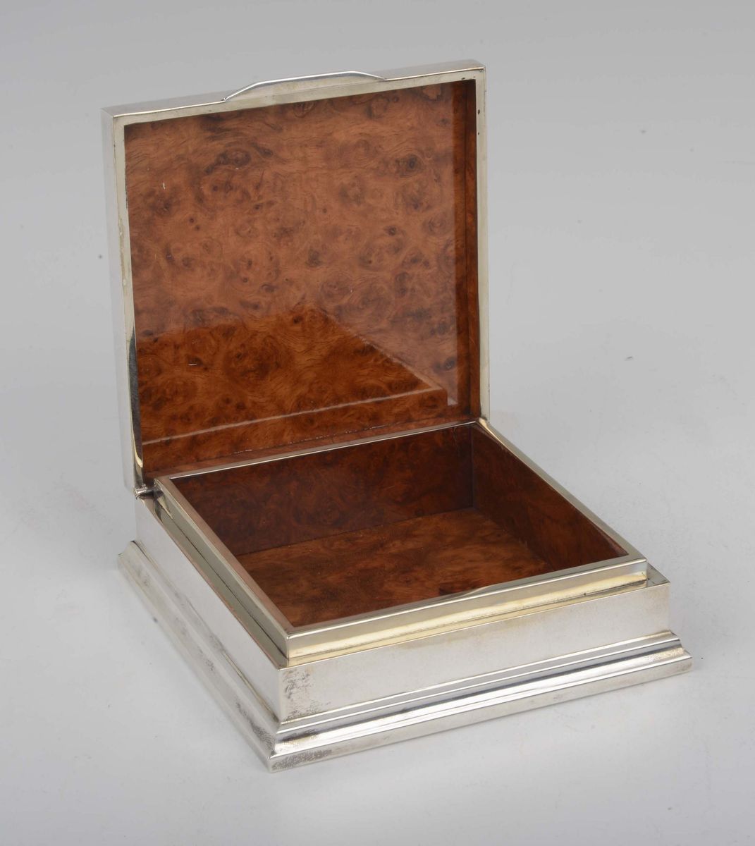 Scatola da Scrivania Sterling e Tampone da Scrivania, XX Secolo