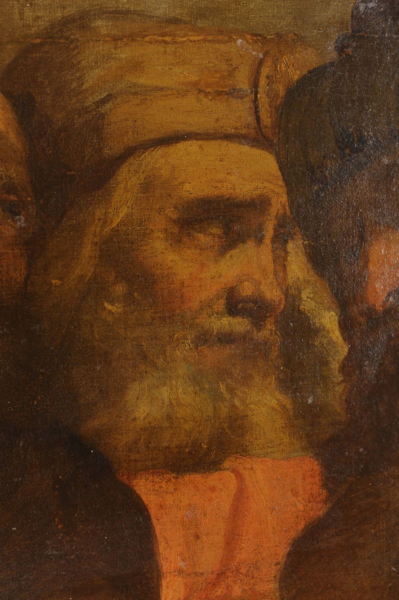 Gaetano Gandolfi (bologna 1734 - 1802)studio di Teste Maschili