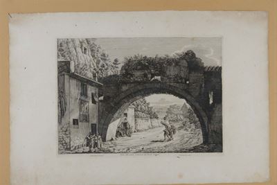 Luigi Rossini (1790-1857)vedute di Roma