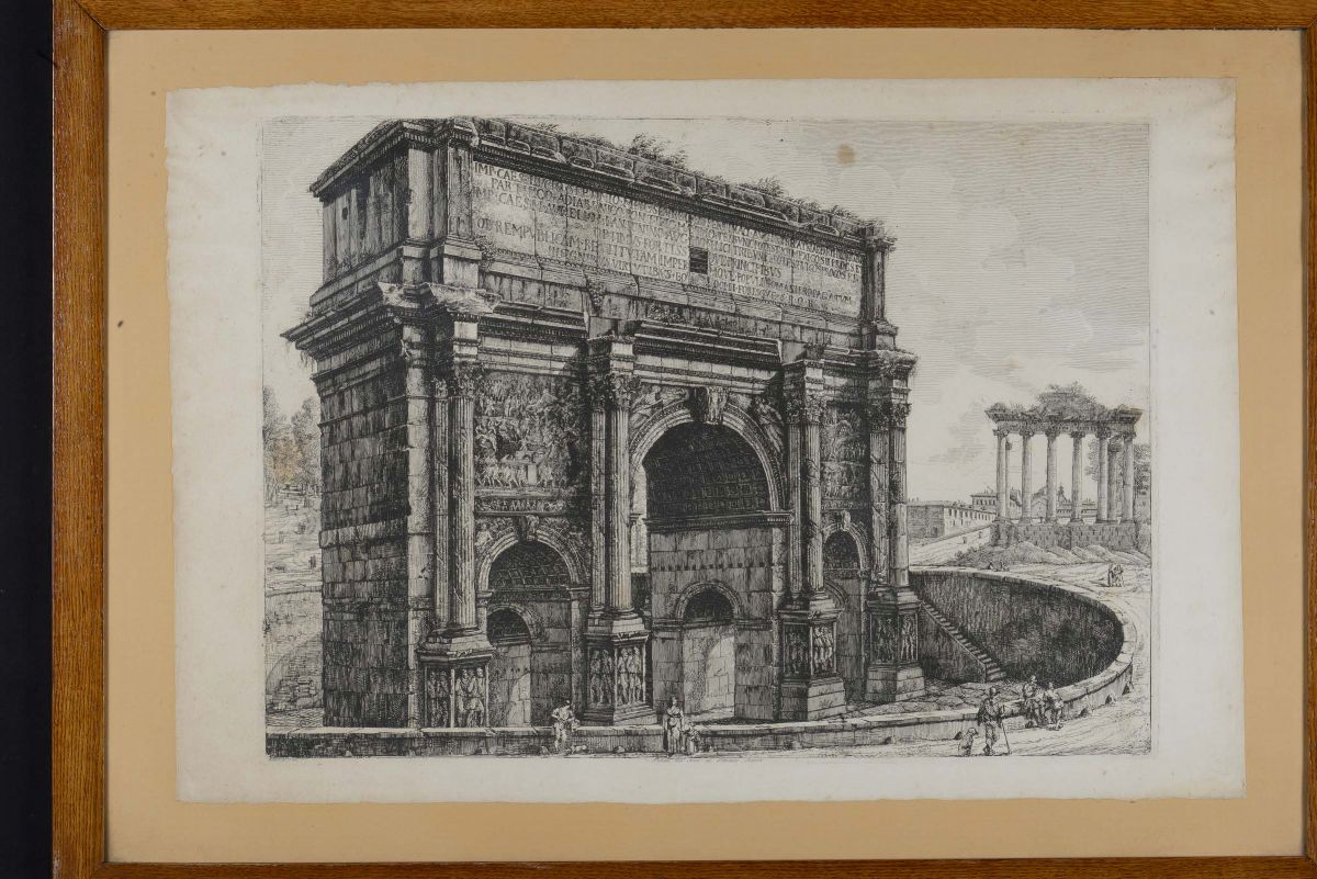 Luigi Rossini (1790-1857)vedute di Roma