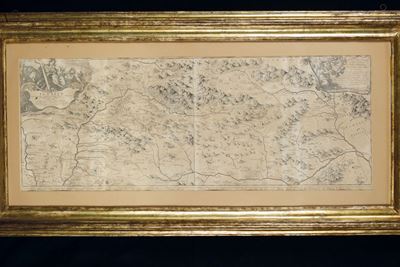 Domenico De Rossi (1659-1730)carta del Lazio