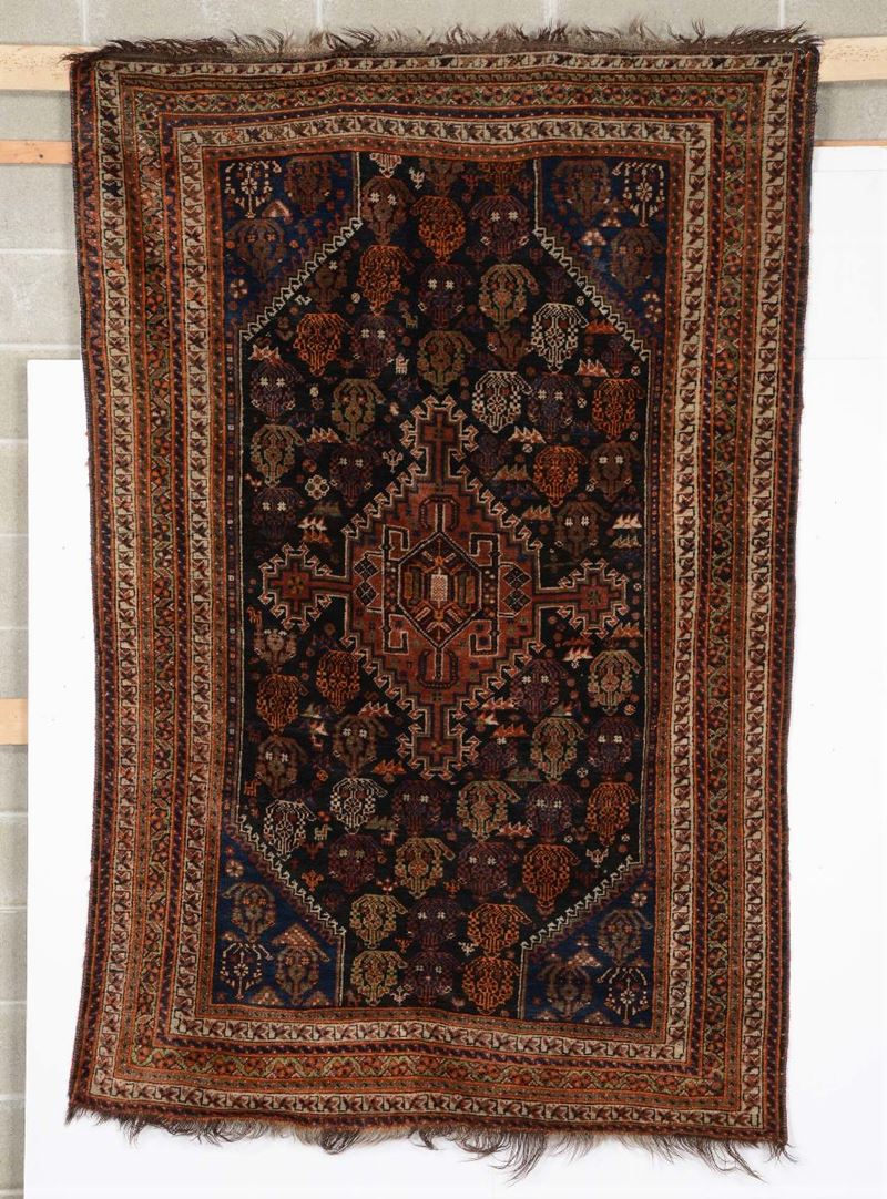 Tappeto sud Persia Afshar  1920 circa  - Auction Ancient Carpets - Cambi Casa d'Aste