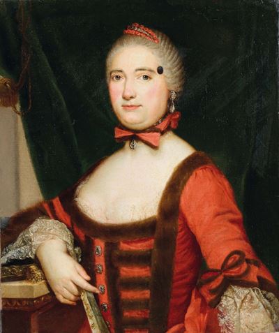 Scuola Inglese del XVIII Secoloritratto di Nobildonna