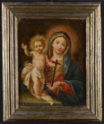 Anonimo del XVIII-XIX Secolomadonna con Bambino