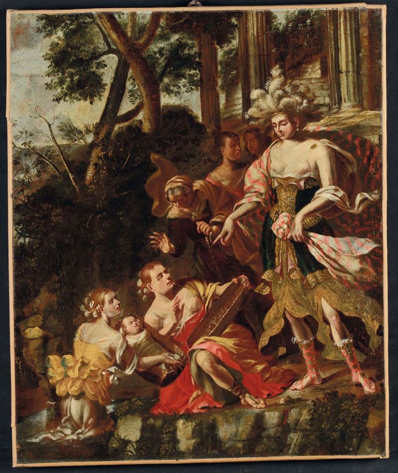 Scuola Napoletana del XVIII secolo  - Auction Old Masters Paintings - Cambi Casa d'Aste