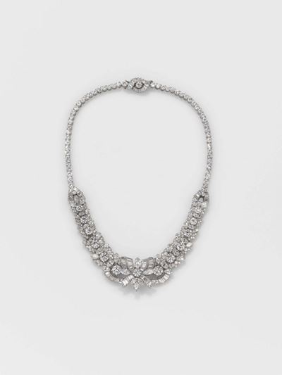 Petochi, Collana con Diamanti di Vecchio Taglio