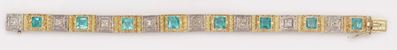 Bracciale con Smeraldi e Diamanti