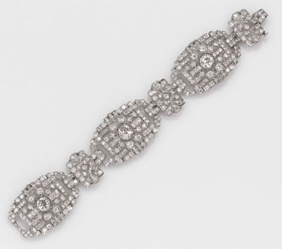 Bracciale con Diamanti di Vecchio Taglio