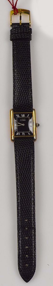 Cartier Tank orologio da polso  - Auction Fine Jewels - II - Cambi Casa d'Aste