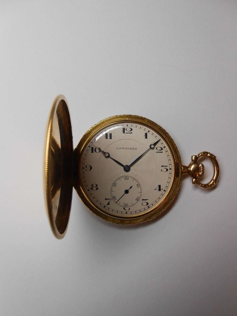 Longines, orologio da tasca  - Auction Fine Jewels - II - Cambi Casa d'Aste