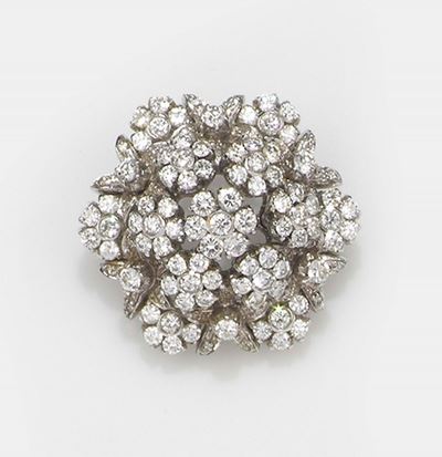 Lunati. Spilla con Diamanti