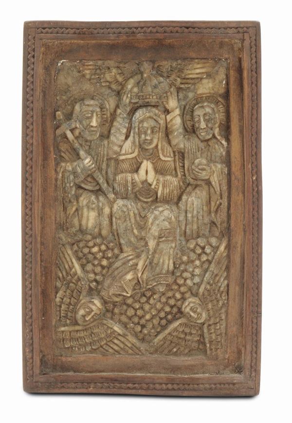 Antico bassorilievo scultoreo dei Cristiani Copti d’Egitto