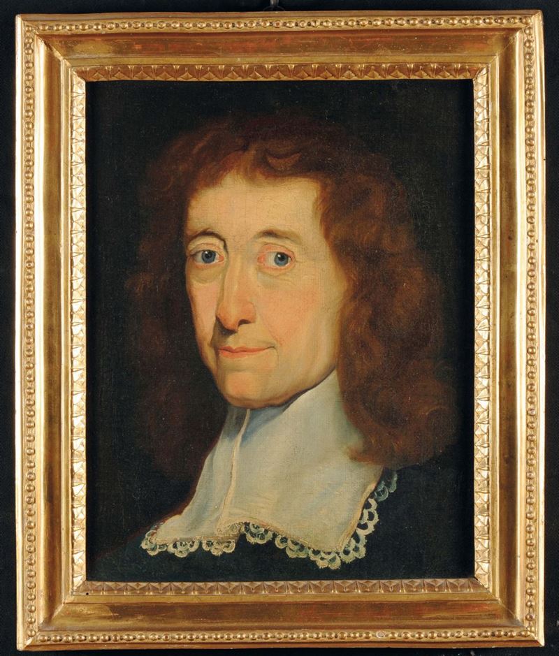 Scuola del XVIII secolo Ritratto del Cardinale Ludovico de Vendome  - Asta Arredi dalle dimore degli eredi Ercole Marelli e altre provenienze - Cambi Casa d'Aste