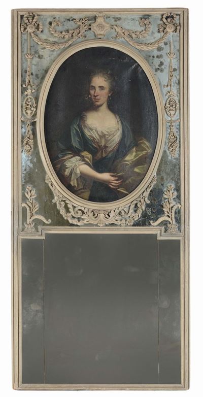 Caminiera in Legno Intagliato, Piemonte XVIII Secolo