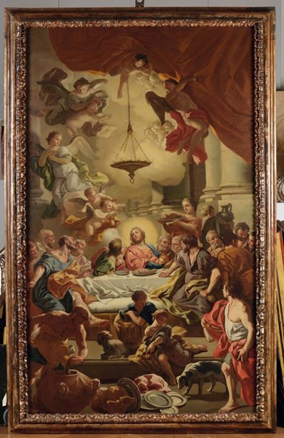 Francesco De Mura (napoli 1696 - 1782), Attribuito Aultima Cena