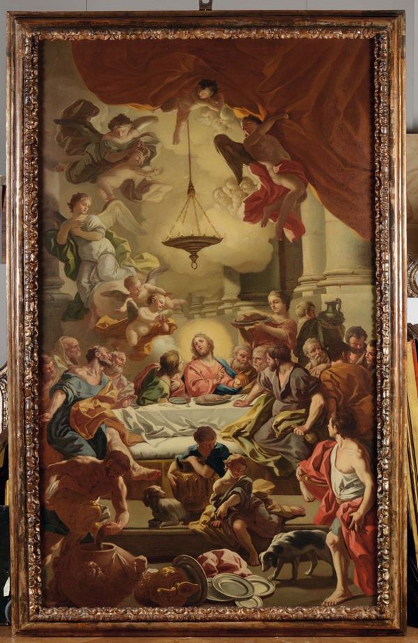 Francesco De Mura (Napoli 1696 - 1782), attribuito a Ultima cena